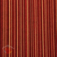 Бумага упаковочная крафт Полоски люкс, бордово-золотая 0,5 х 10 м