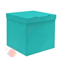 Коробка для воздушных шаров Тиффани, 60*60*60 см, 1 шт
