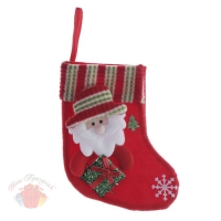 Носок для подарка Дед Мороз с гостинцем