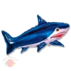 Акула (синий) Shark 42"/107 см