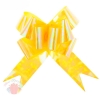 Бант-бабочка №5 перламутр желтый (в упаковке 10шт одного цвета)
