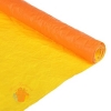 Бумага Эколюкс двухцветная жёлтый/оранжевый  (0,7*5 м)