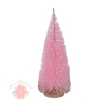 Декоративное украшение Елочка Розовая 15 см