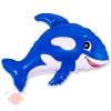 Дружелюбный кит (синий) Friendly Whale 35"/89 см