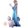 Шар фольгированный Эльза Холодное сердце в упаковке Frozen- Elsa AWK P93 с гелием