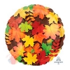 Фольгированный шар Листья осенние S30