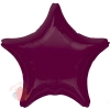 Фольгированный шар Звезда Ягодный / Berry Decorator Star S15