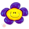 И 14 Цветочек фиолетовый (солнечная улыбка) Flower