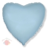 И 18  Сердце Светло-голубой Heart Baby blue