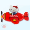 Хелло Китти в самолете (красный) Hello Kitty 41"/104 см