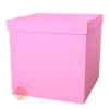 Коробка для воздушных шаров, Розовый, 60*60*60 см, 1 шт.