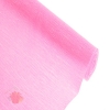Креп для цветов простой цвет ярко-розовый 50 см х 2,5 м