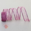 Лента упаковочная армированная с блестками Паутинка цвет розовый  5 см × 1000 см