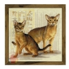 Набор для вышивания крестом Абиссинские кошки 40*40 см