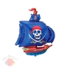 Пиратский корабль (синий) Pirate Ship  41"/104 см с гелием