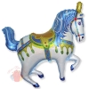 Нарядная лошадь (синяя) Horse Fair