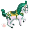 Цирковая лошадь (зеленый) Horse Circus 14"/36 см