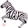 Зебра (чёрная) Zebra 41"/105 см
